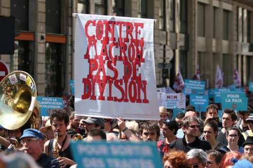 FRANCE-POLITICS-PROTEST