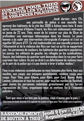 Justice pour Théo de Aulnay !